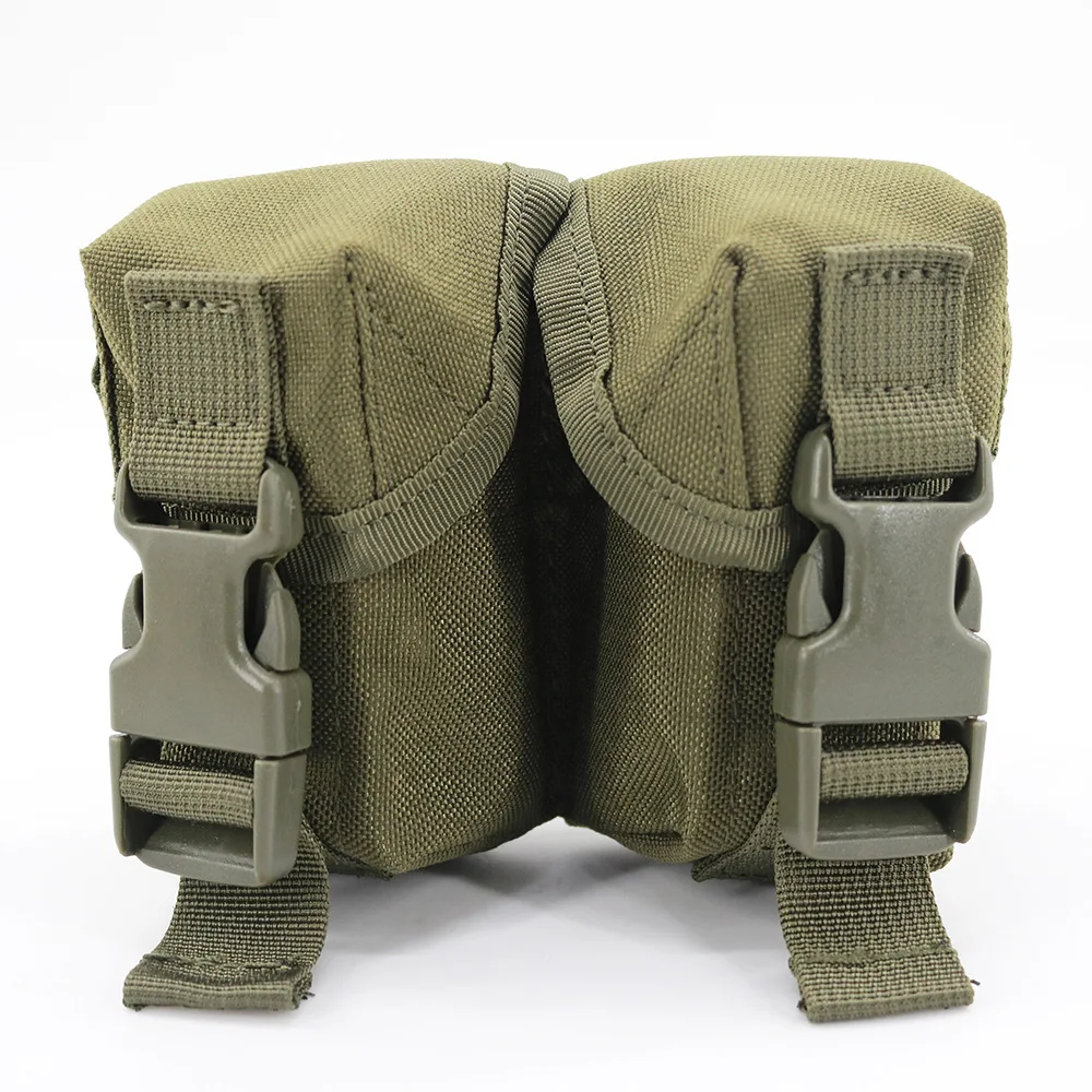 Bolsa multifuncional de camuflaje táctico, chaleco táctico colgante, paquete de accesorios de sistema MOLLE, bolsa de revistas dual - imagen 5