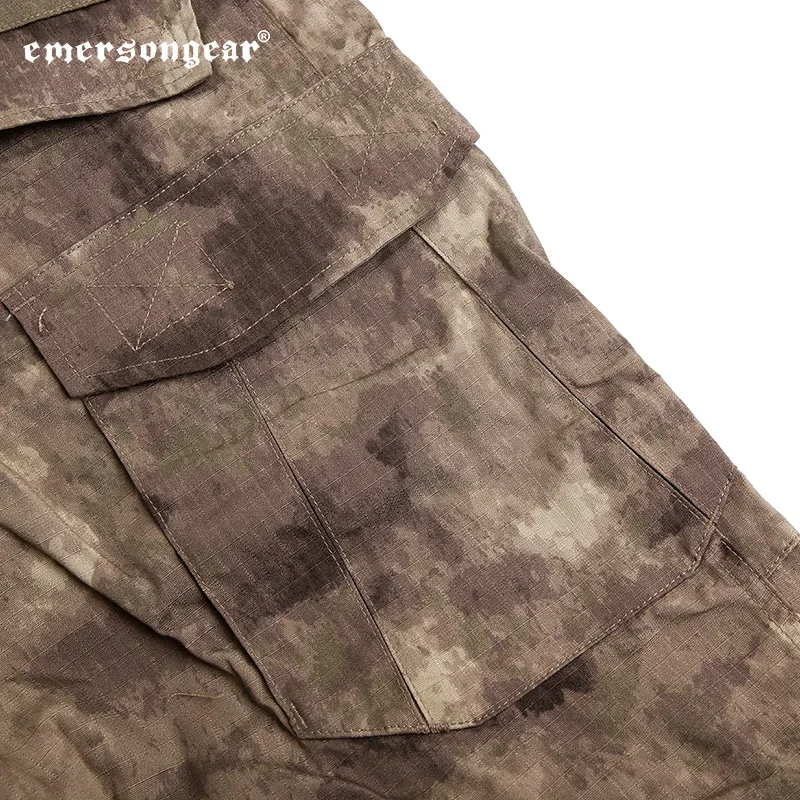 Emersongear-pantalones de combate tácticos Gen 2, pantalones Cargo de entrenamiento para hombre, deportes Airsoft, caza, tiro, combate, senderismo, ciclismo, A-TACS - imagen 5