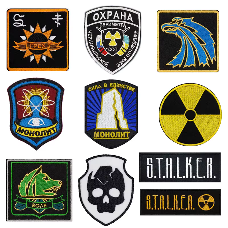 S.T.A.L.K.E.R. Parche bordado Facciones Loners – Poder Atómico