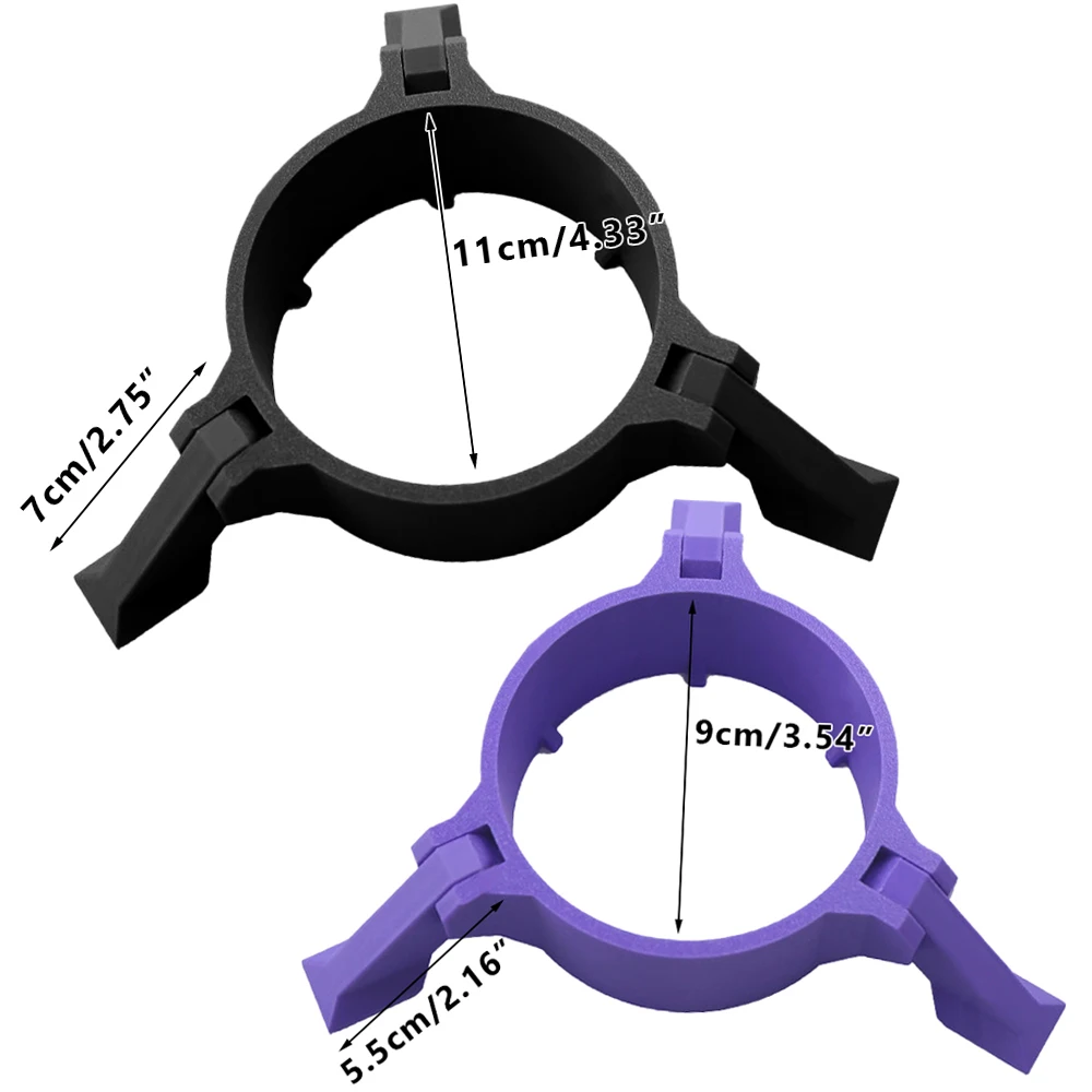 Soporte de aljaba de 9/11cm, soporte de tubo de flecha de tiro con arco, funda de flecha ajustable, soporte portátil de aljaba de PE, accesorios de montaje de tiro con arco - imagen 2