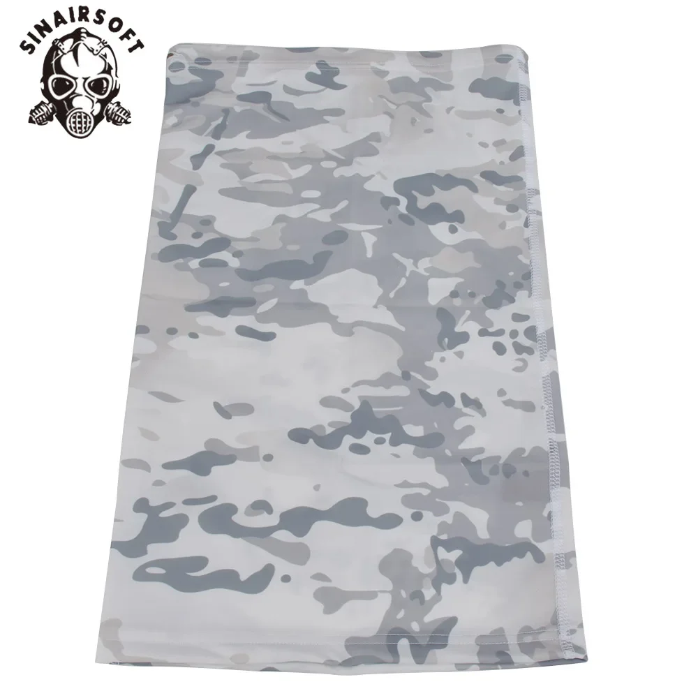 Bufanda facial táctica Unisex, máscara a prueba de viento, protección UV a prueba de polvo, ligera, transpirable, de secado rápido, polaina para el cuello, bufanda de tubo - imagen 3