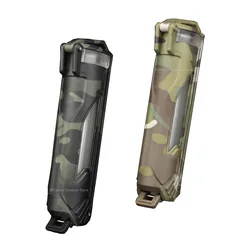 Porta baterías MOLLE táctico 18650 CR123 AA AAA