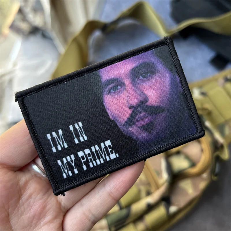 Parche táctico moral con velcro y estampado máxima condición - imagen 2
