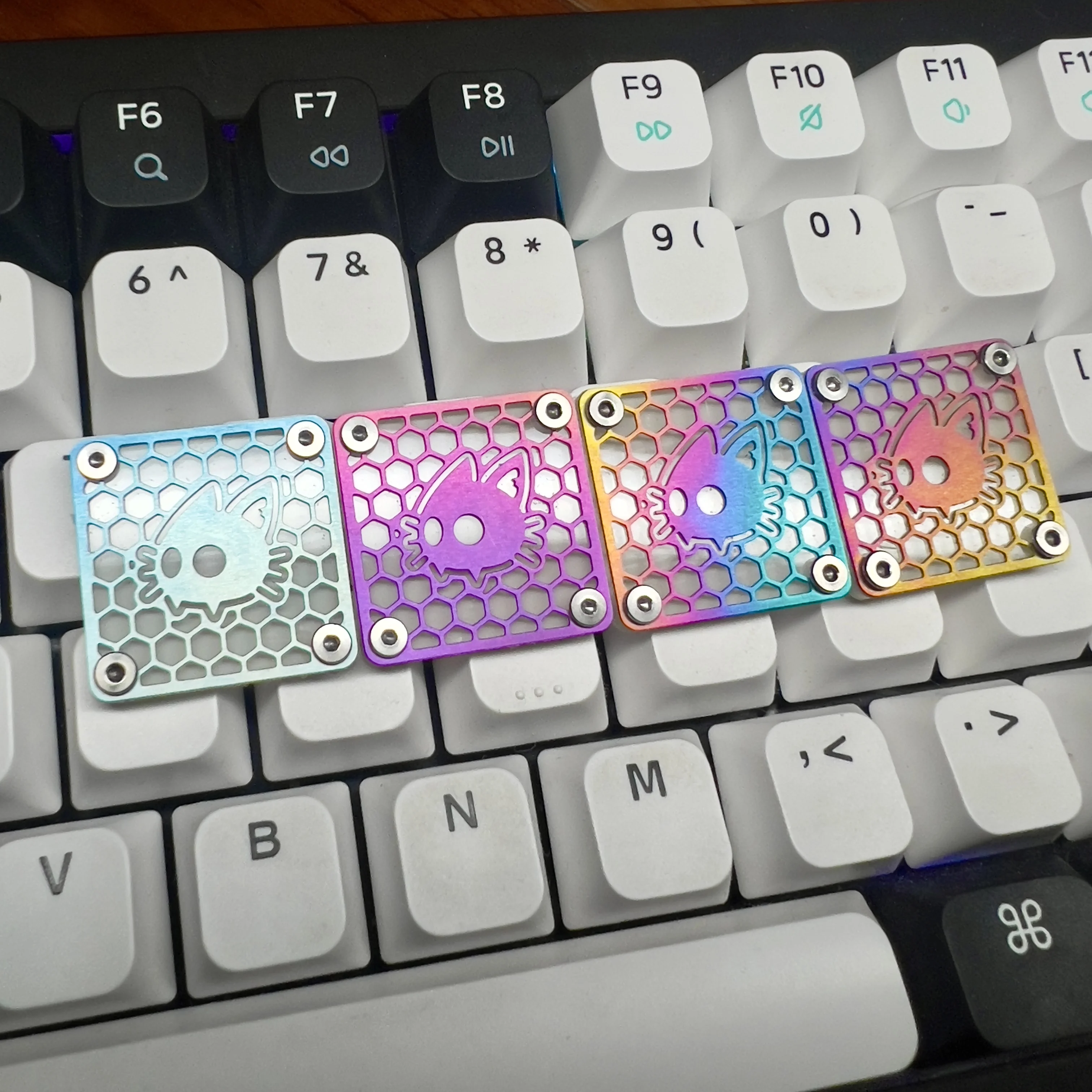 Sello hueco luminoso de aleación de titanio/latón con función de reconocimiento de gancho y bucle - imagen 2