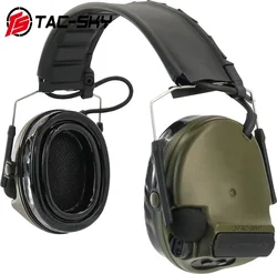 TS TAC-SKY COMTA V XPI orejeras electrónicas tácticas para disparar protección auditiva al aire libre versión de silicona auriculares C5