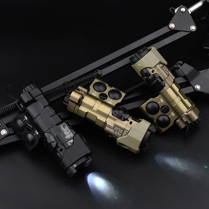 MAWL-indicador láser de Metal, accesorios de linterna táctica, PEQ, PEQ 15, fit, AR15, airsoft, X300, M600C, XC2, MAWL-C1 - imagen 5