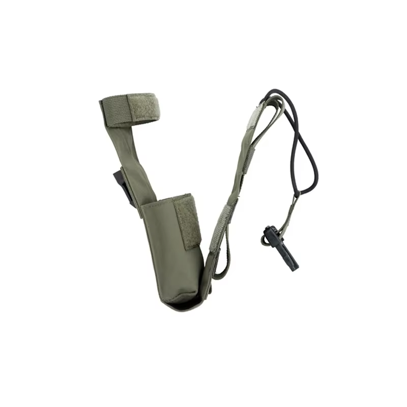 Bolsa MOLLE táctica para radio walkie talkie Airsoft caza - imagen 2
