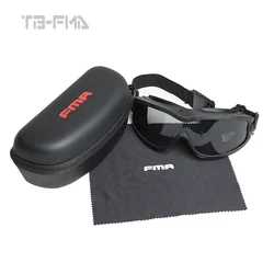 FMA JT Gafas Tácticas Lentes Monocapa/Bicapa para Casco y Cabeza