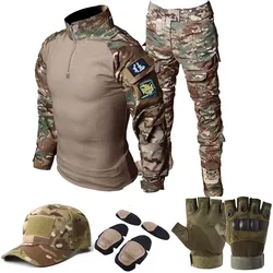 Uniforme táctico cargo MC para exterior resistente al desgaste