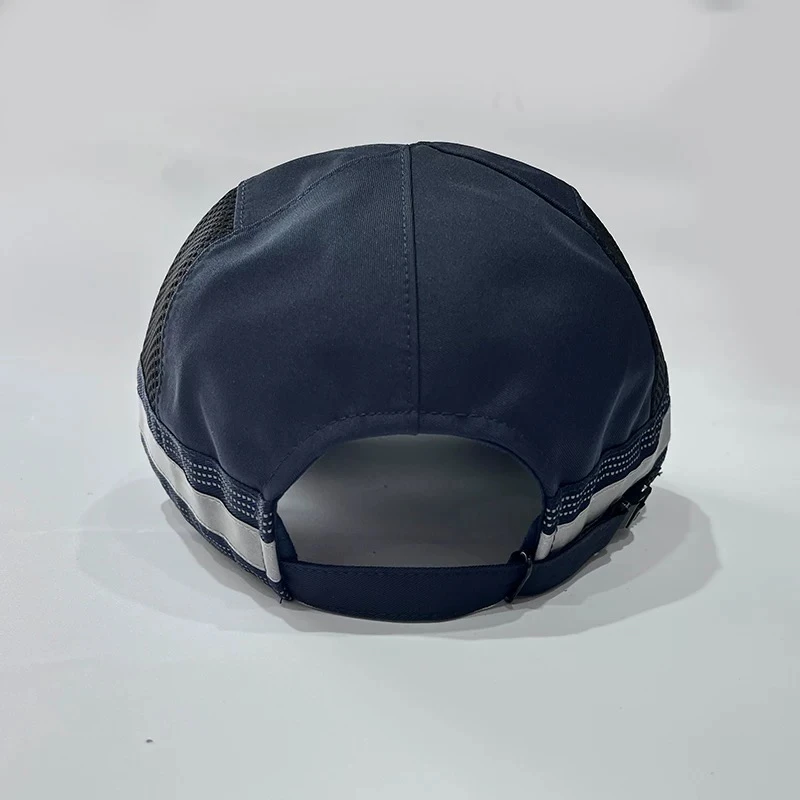 Tira reflectante de protección solar, gorra transpirable bordada, gorra de pico de pato impermeable, gorra de ciclismo al aire libre, gorra plegable universal - imagen 4