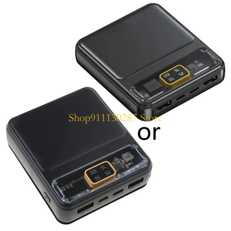 Cajas carcasas plástico J1HC, protectores plástico portátiles carga más rápida para banco energía - imagen 2