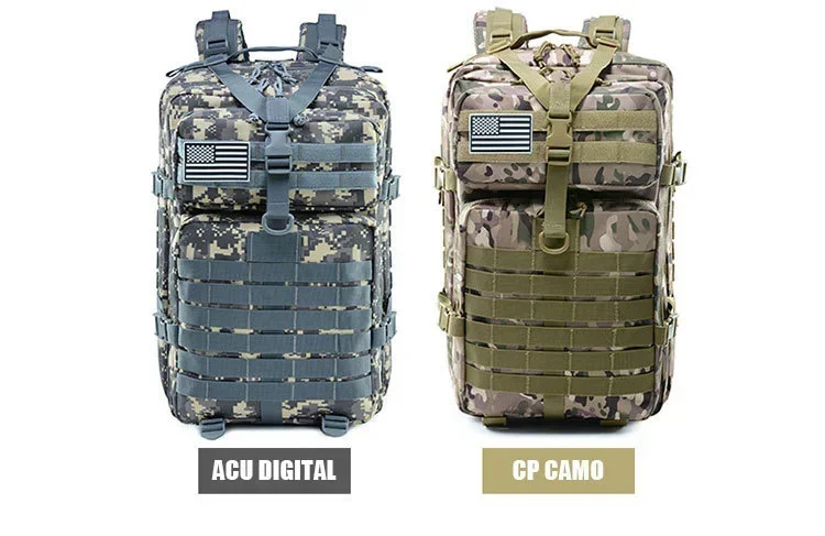 Comparativa de tamaños 30L y 45L lado a lado