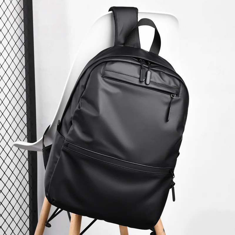 Lawaia-mochila sencilla de gran capacidad para hombre, bolso para ordenador portátil, mochila impermeable para exteriores, bolsa de viaje para acampada, novedad de 2023 - imagen 3