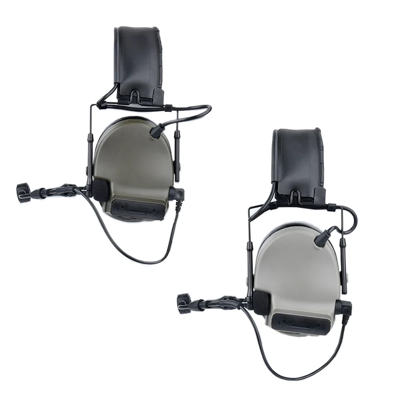 COMTA III-auriculares tácticos con micrófono adaptable con cancelación de ruido, comunicación Dual, protección auditiva para disparar al aire libre - imagen 2