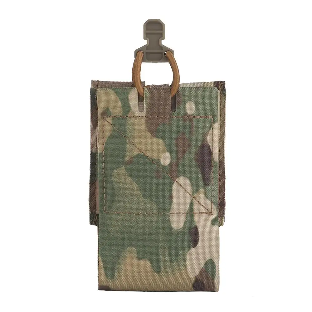 Bolsa táctica para revistas 5,56 7,62, Molle, pistola de caza, Rifle, bolsa elástica individual con soporte para Mag, equipo de transporte para revistas Airsoft de Paintball - imagen 2