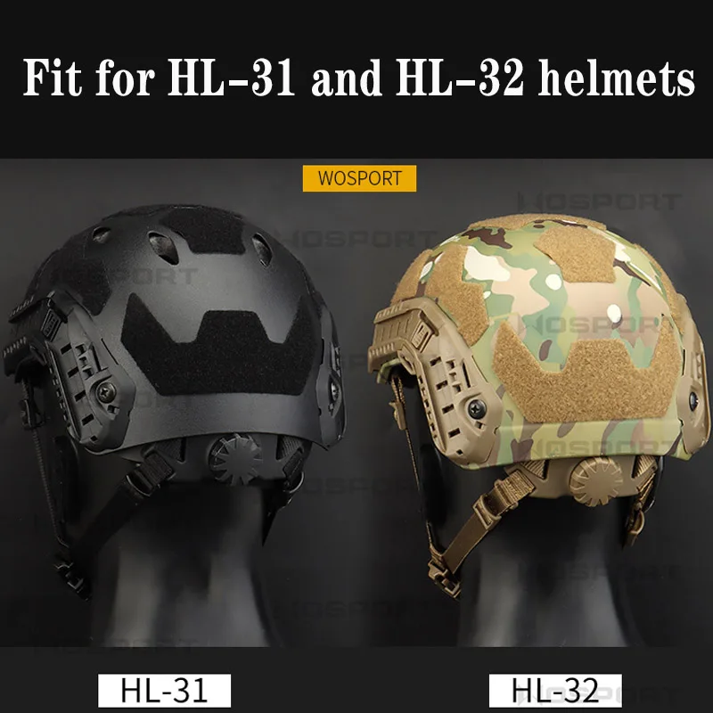 Correa de suspensión para casco de corte alto, correa de sujeción de cabeza ajustable, Correa protectora de mentón para casco rápido táctico, SF - imagen 3