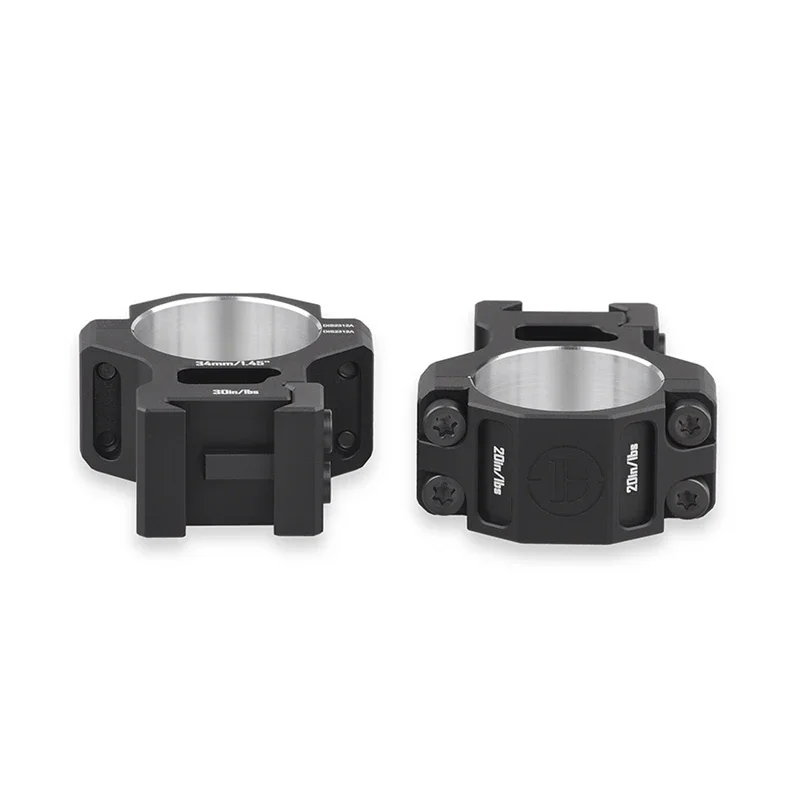 Discovery-anillos de alcance de 30mm para riel Picatinny Cnc 7075, accesorios de caza de aluminio de aviación, anillo de montaje para exteriores - imagen 5