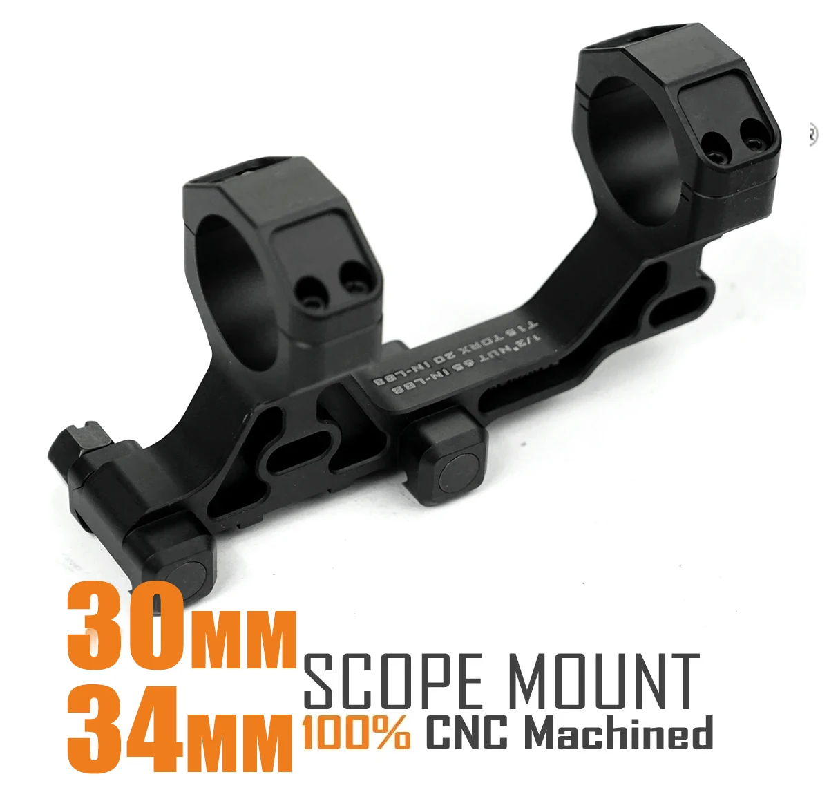 SKWoptics Anillos montaje visor Picatinny CNC AR15 M4 - imagen 5