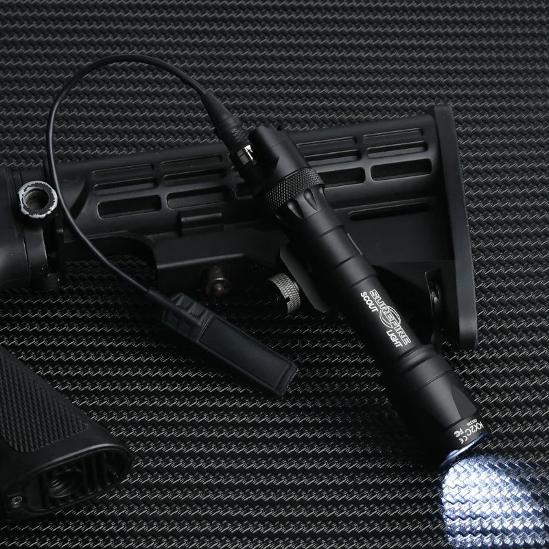 WADSN-linterna táctica M300 M600 SF Surefir M300A M600C, luz de explorador, luz LED blanca de alta potencia, equipo Airsoft, lámpara de caza - imagen 4