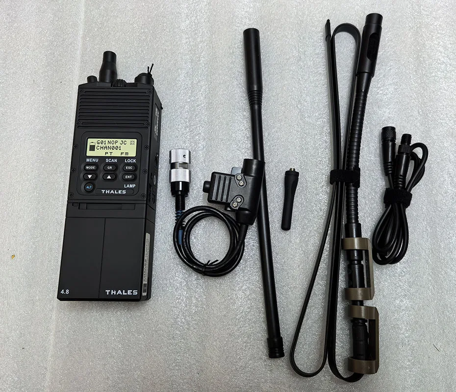 Vista del equipo y antena