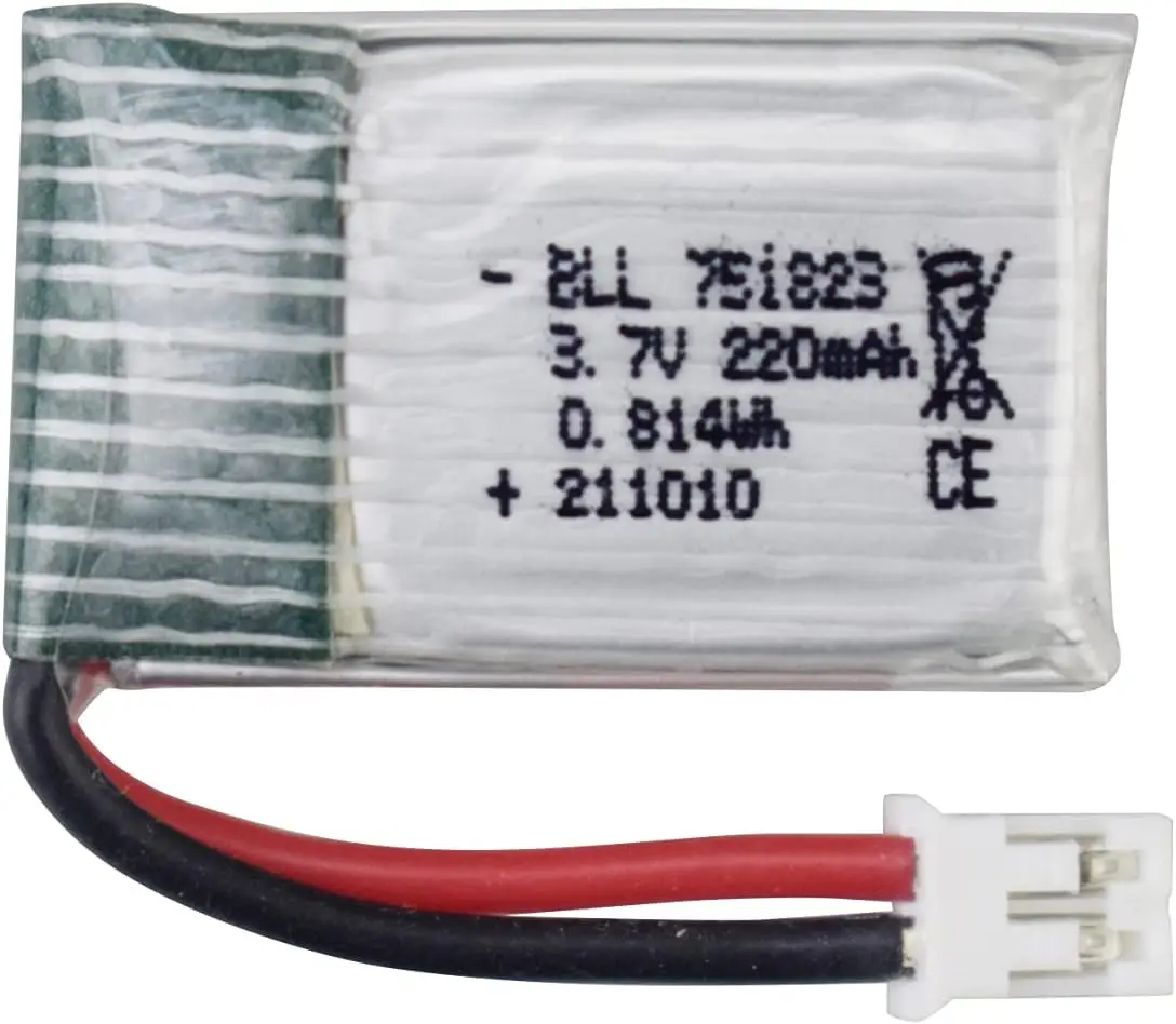 Batería Lipo de 3,7 V, 220mah, 25C, cargador para Hubsan X4, H107, F47, F180, E010, E010C, E011, E011C, E013, T36, NINHUI, NH010, F36, H36, RC Drone - imagen 2