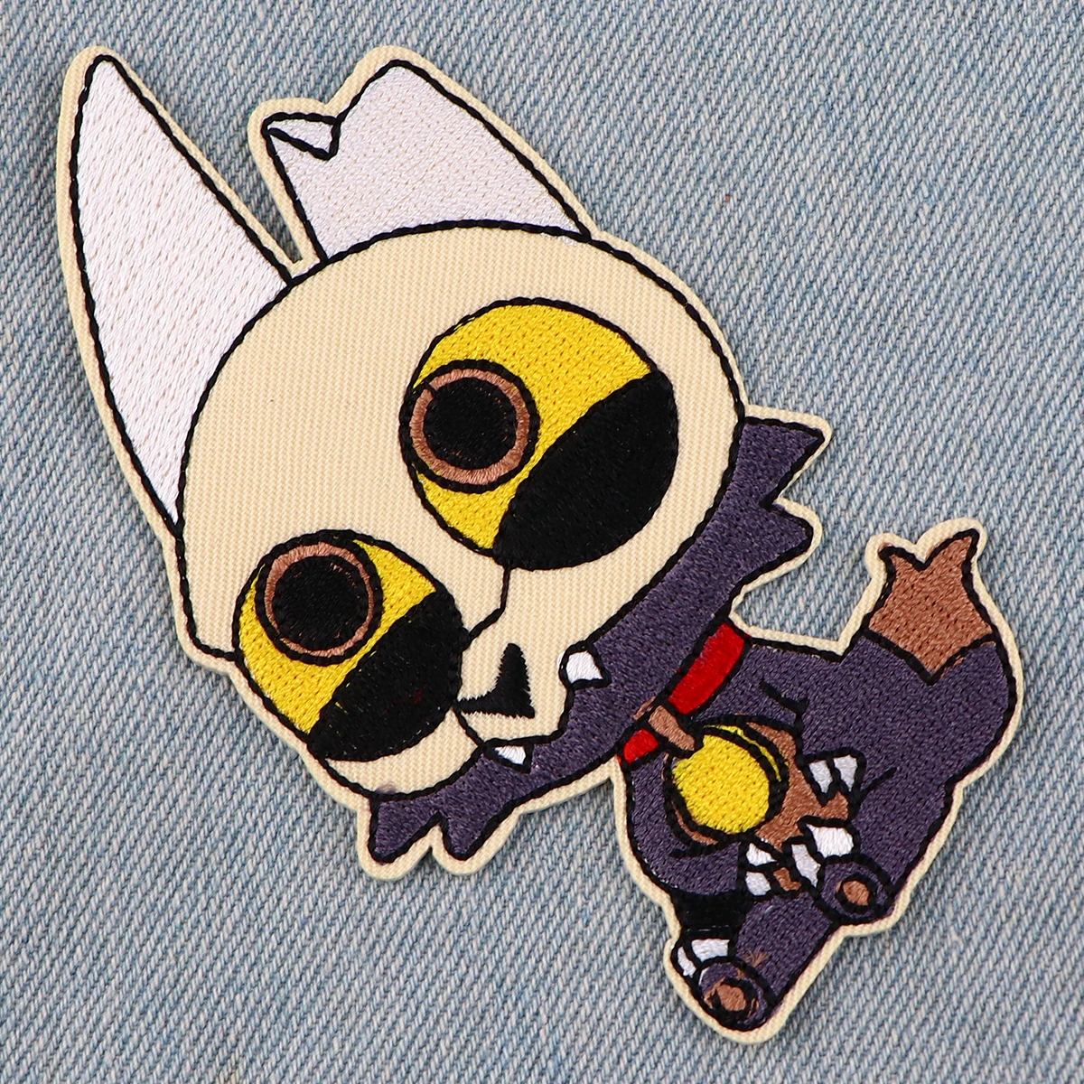 Parche de búho de dibujos animados, parches bordados para planchar, parches para ropa, pegatinas de costura bonitas, apliques - imagen 4