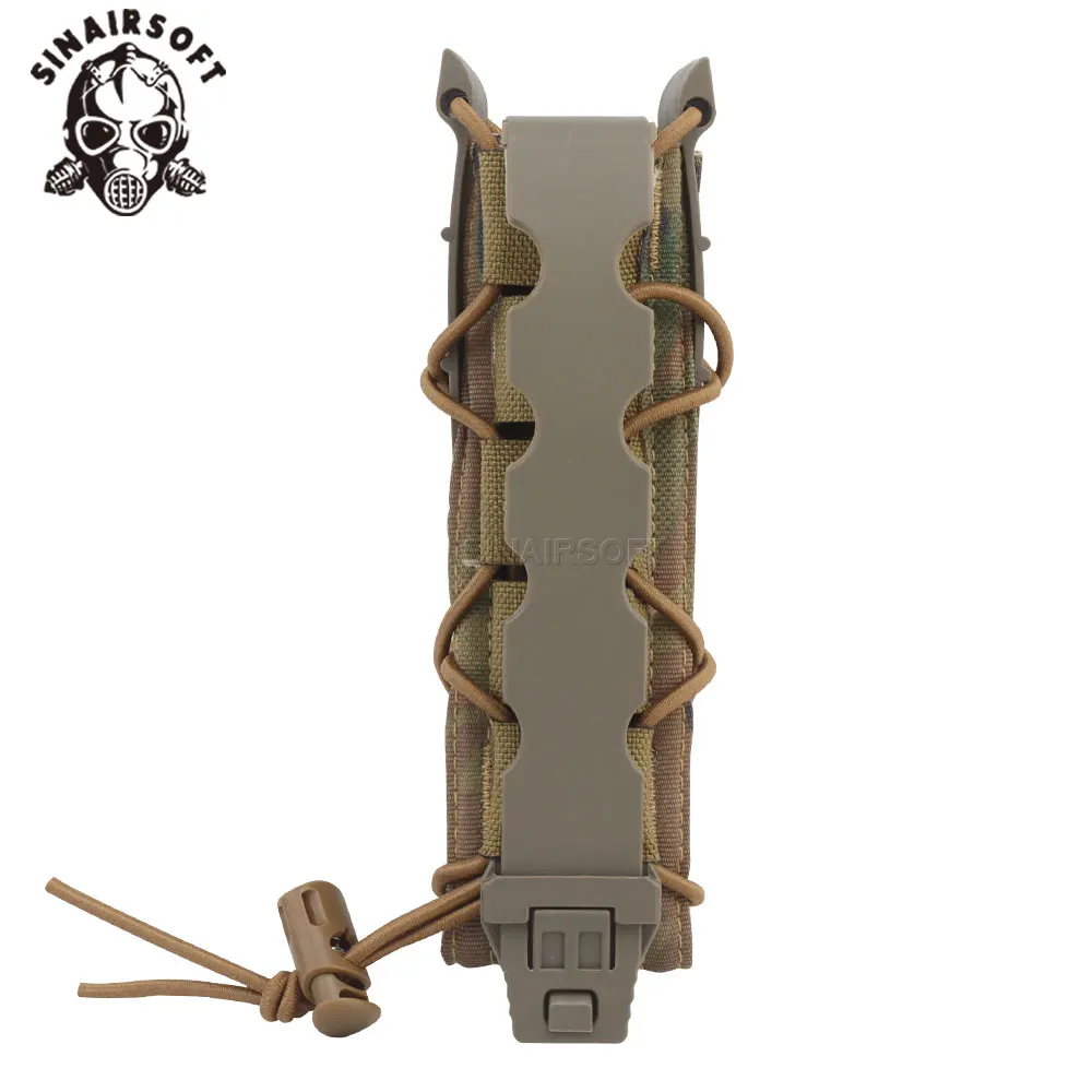 Bolsa táctica de 9mm para cargador de caza, bolsa para linterna Molle al aire libre, soporte para antorcha, funda para cuchillo de caza - imagen 4