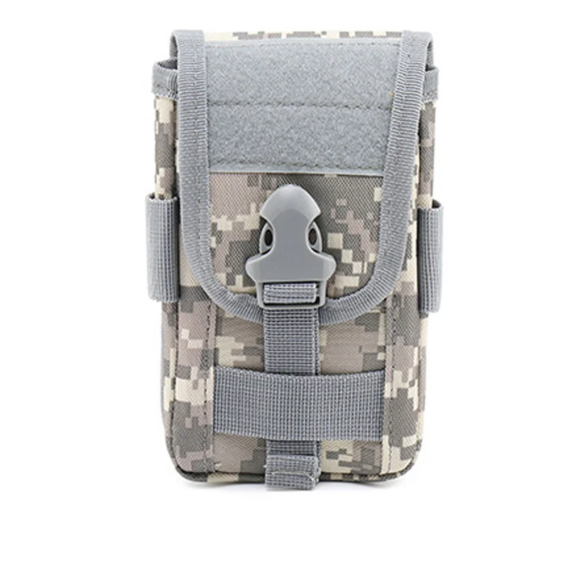 Riñonera táctica de camuflaje para exteriores, bolsa Molle para teléfono, bolsillo para acampar, senderismo, equipo CS - imagen 3