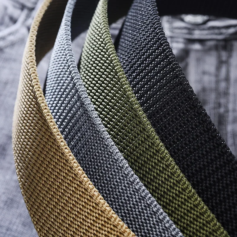 Cinturón militar para hombre de 150CM, cinturones militares, cinturones de pesca ajustables, caza, camping, cinturón táctico al aire libre con hebilla de plástico - imagen 3