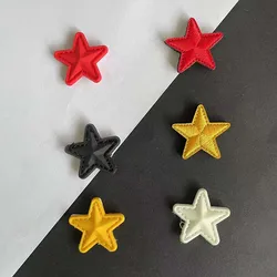 Parche militar estrella pequeña PVC gancho para mochilas y ropa