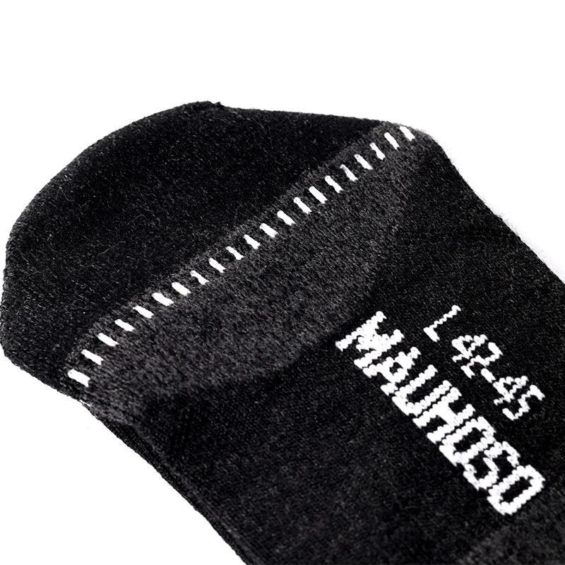MAUHOSO Calcetines de lana merino para hombre, calcetines suaves para atletismo, correr, senderismo, ciclismo - imagen 5