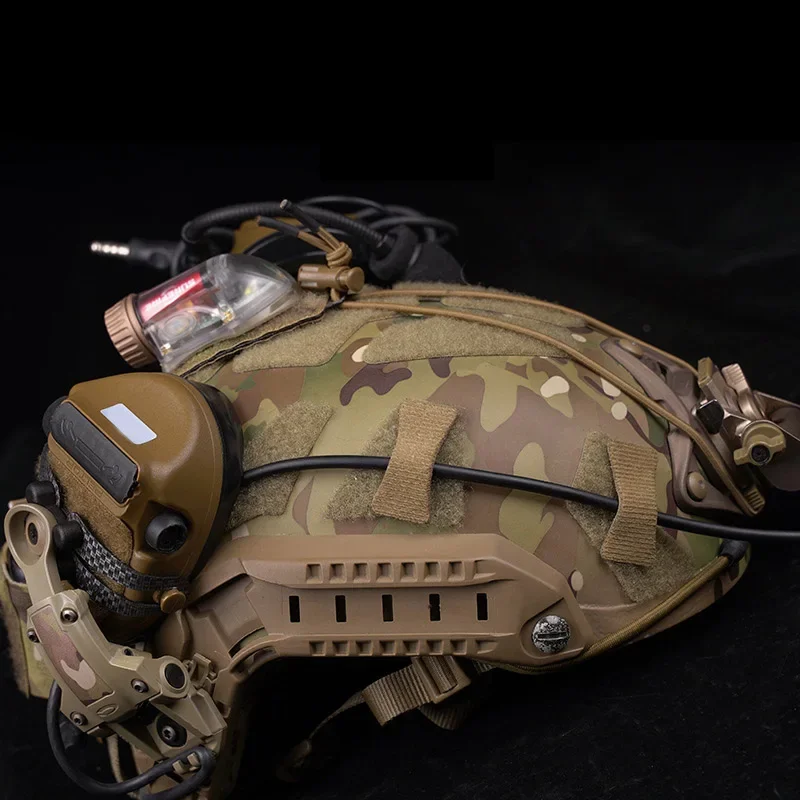 8 Uds. Equipo de comunicación electrónica táctica para exteriores organización almacenamiento gancho bucle gestión de cables pegatina Cable recogido - imagen 4