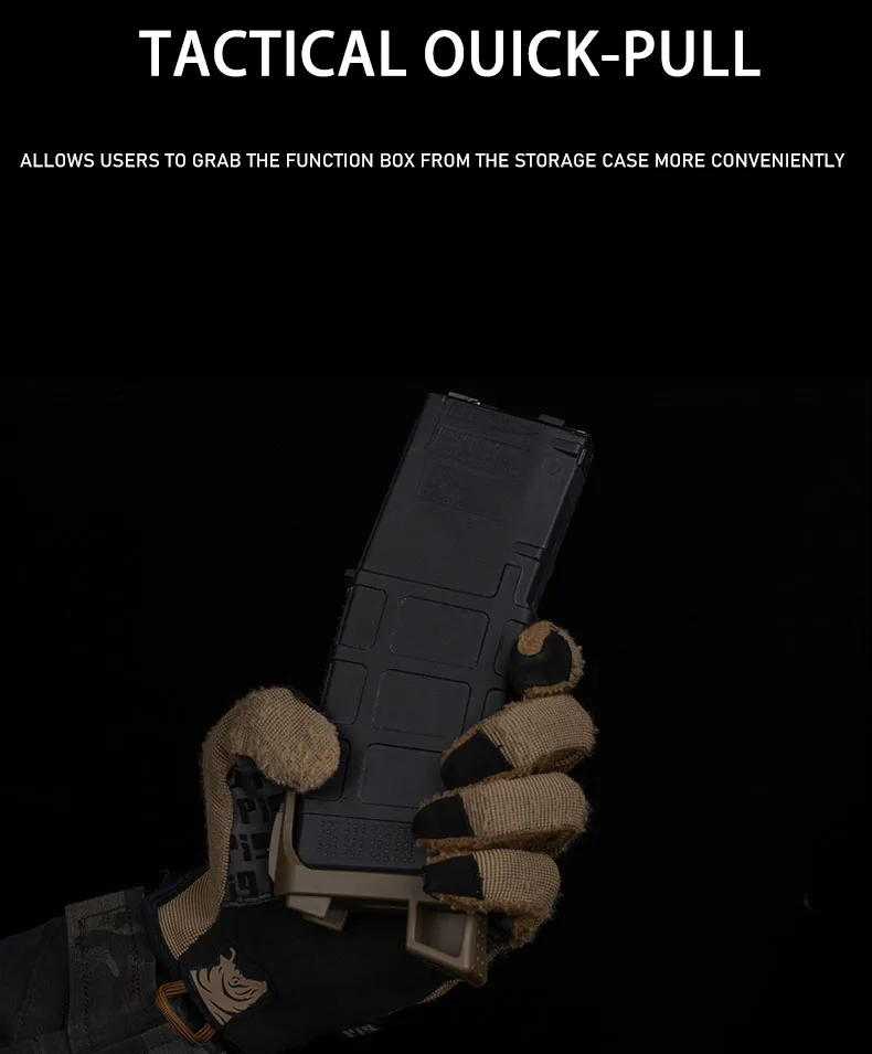 GEN3 PMAGS Base extendida revista magpul bolsa buttstock monopié para accesorios de caza - imagen 3