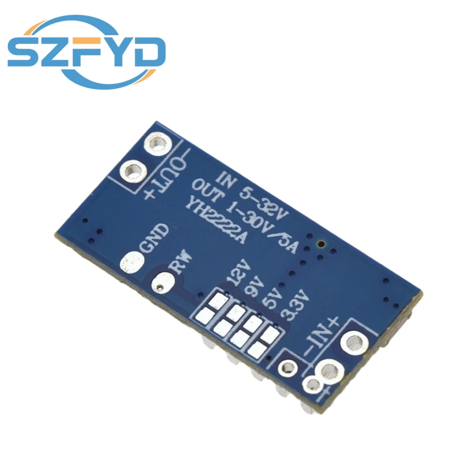 Módulo convertidor reductor DC-DC: 5 A máx., salida fija de 3,3 V/5 V/9 V/12 V – para UAV, drones, modelo RC, reemplazo BEC - imagen 5