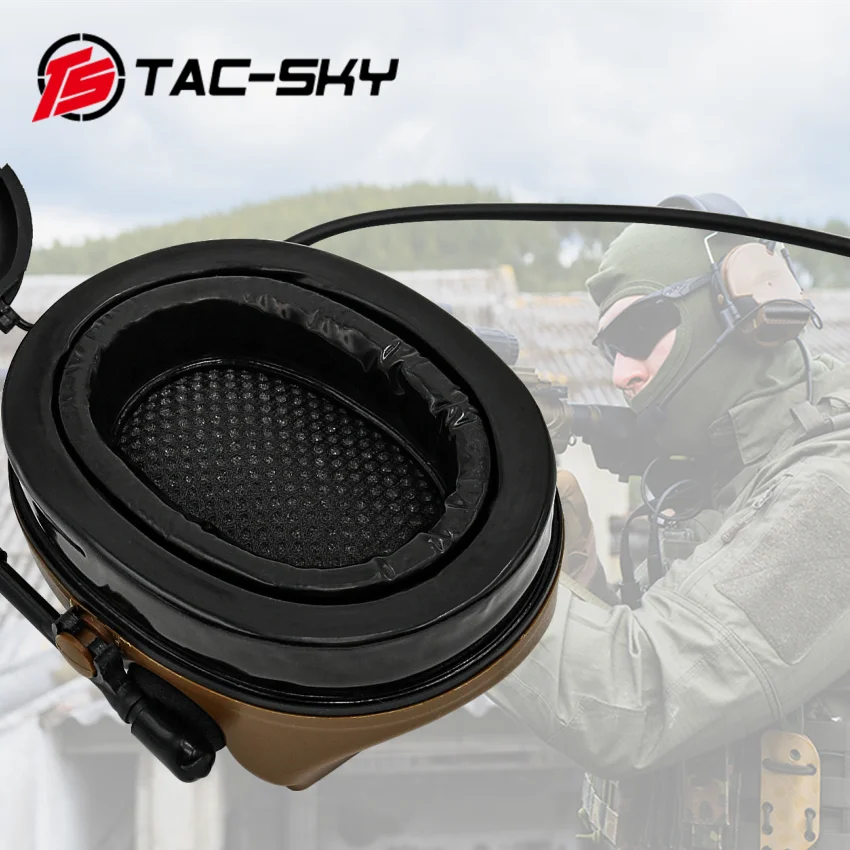 TS TAC-SKY auriculares tácticos COMTA II casco Wendy Rail adaptador soporte auriculares Compatible con casco TEAM WENDY Rail 2,0 - imagen 4