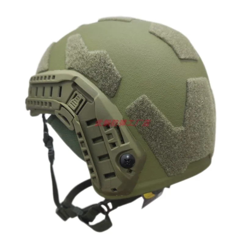 Casco balístico a prueba de balas táctico al aire libre nuevo militar verde Iiia nivel M L - imagen 3