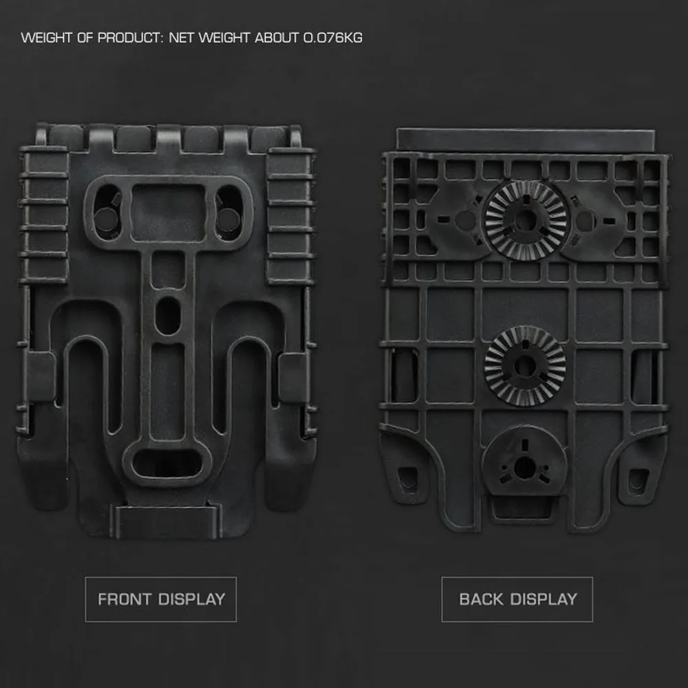 QLS Kit For Hunting Pistol Holster Adapter Adjustable Tactical Paintball Airsoft Quick Release Holster Mounting Accessories - imagen 2