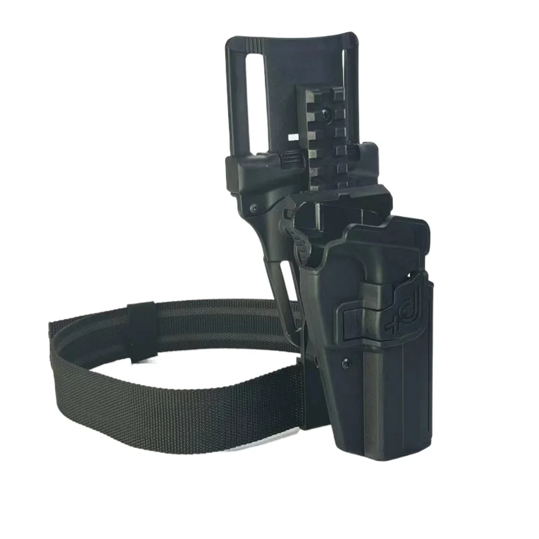 Adaptador táctico para funda de plataforma con pierna caída y clip para cinturón MOLLE para la mayoría de los tipos de funda - imagen 4