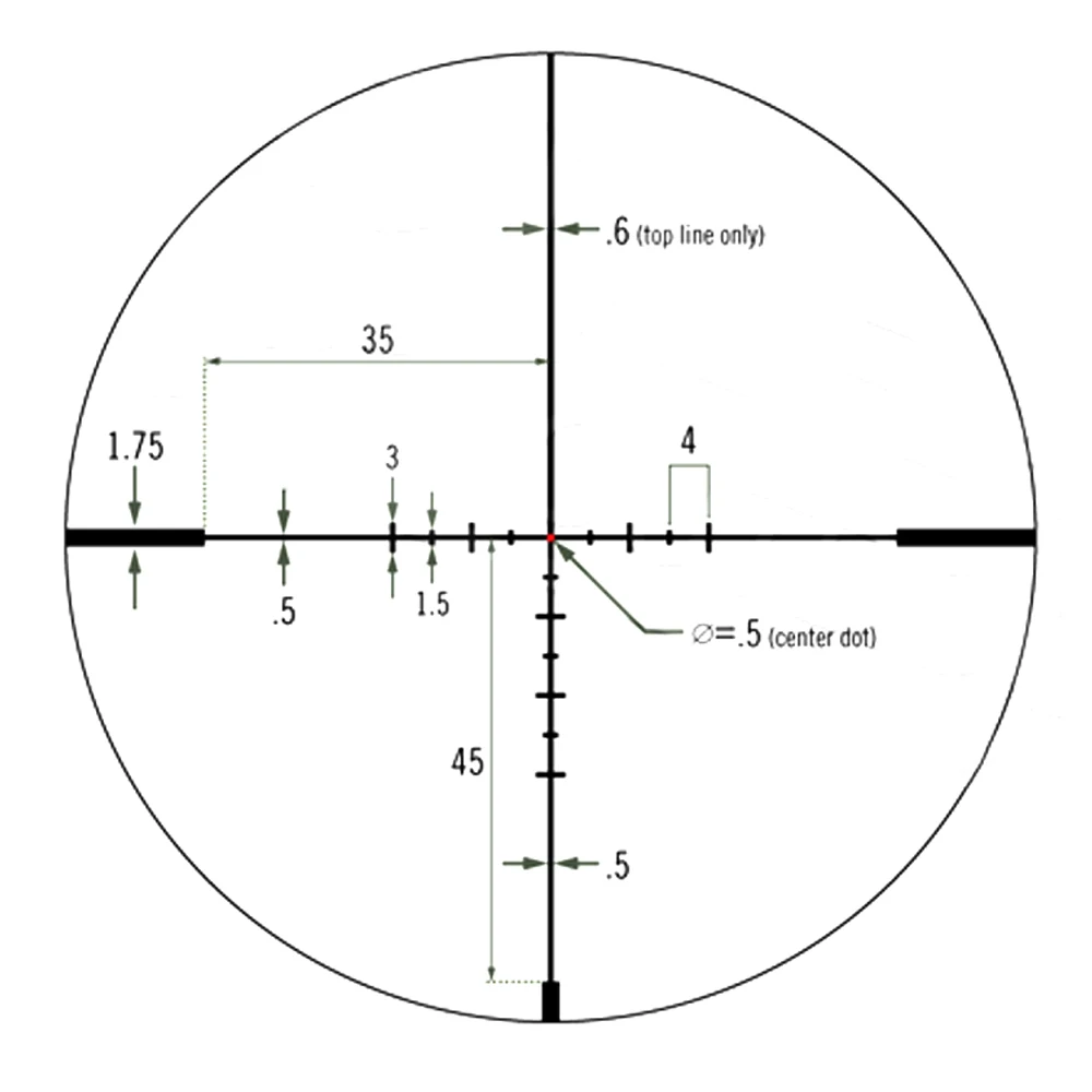 2025 nuevo RZ HD Gen II-E 1-6x24 mira telescópica LPVO con caja de embalaje completa versión de alta gama 1200G resistencia 11 niveles de brillo - imagen 5