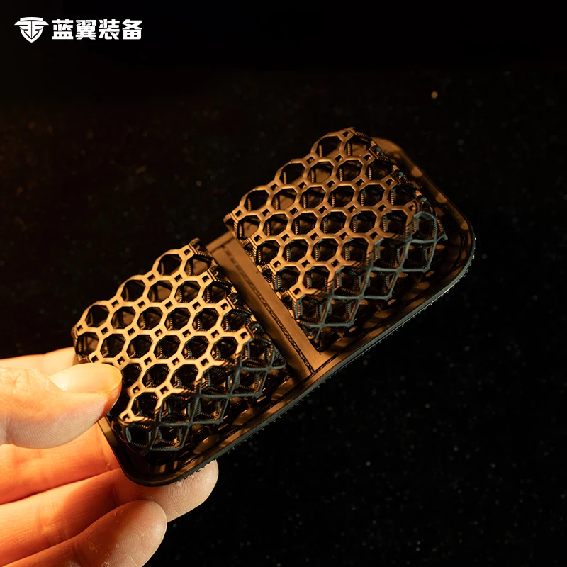 Chaleco táctico de celosía 3D, forro de cojín, almohadilla de ventilación, almohadilla de disipación de calor, cómoda absorción de impacto - imagen 5