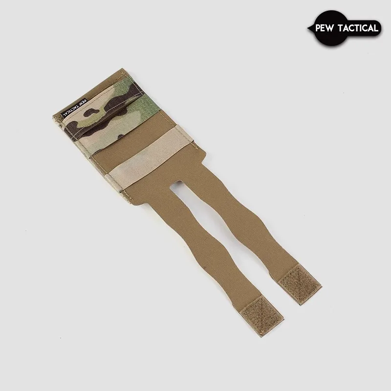 PEW TACTICAL 5,56, bolsa elástica individual para revistas, bolsa de almacenamiento táctica MOLLE, chaleco de caza, soporte Molle, cuchillo, bolsa para antorcha PH46 - imagen 4