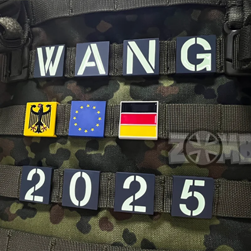 Accesorio de clip de metal para mochila táctica decorativa para correas MOLLE de 25 mm de ancho, accesorio de equipo EDC para exteriores - imagen 3