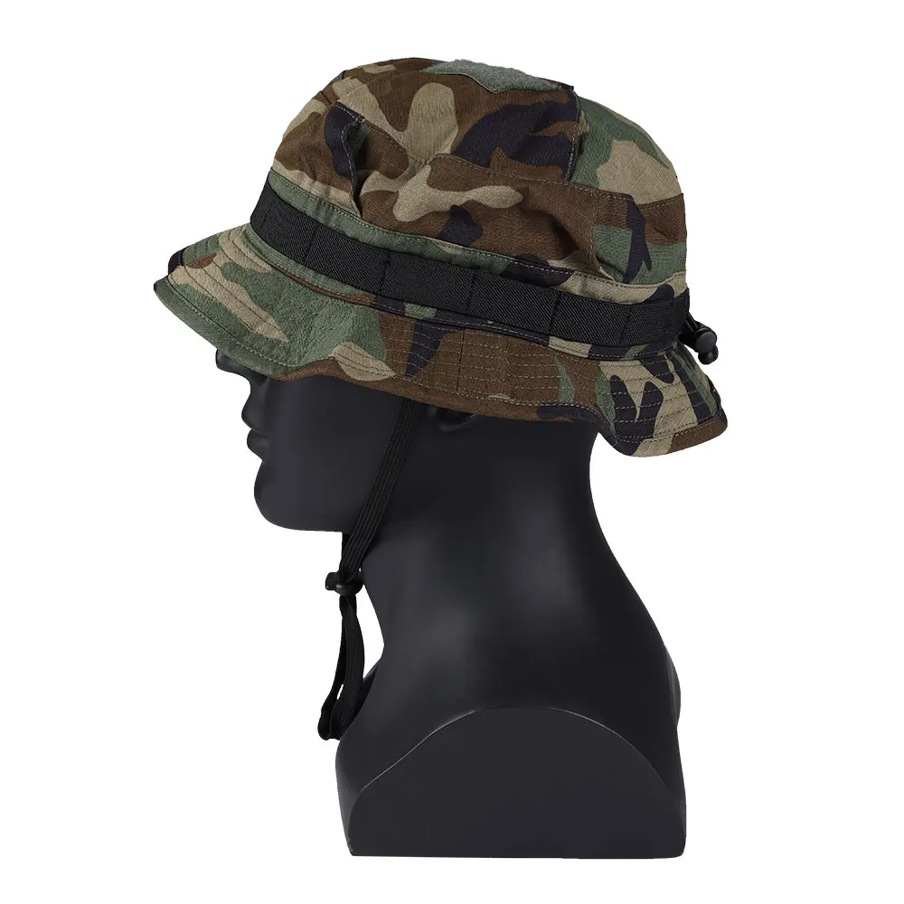 Emersongear, sombrero Boonie táctico de ala corta de verano, gorra deportiva de combate, caza, camuflaje, Camping, sombreros a prueba de sol, senderismo EM9681 - imagen 3
