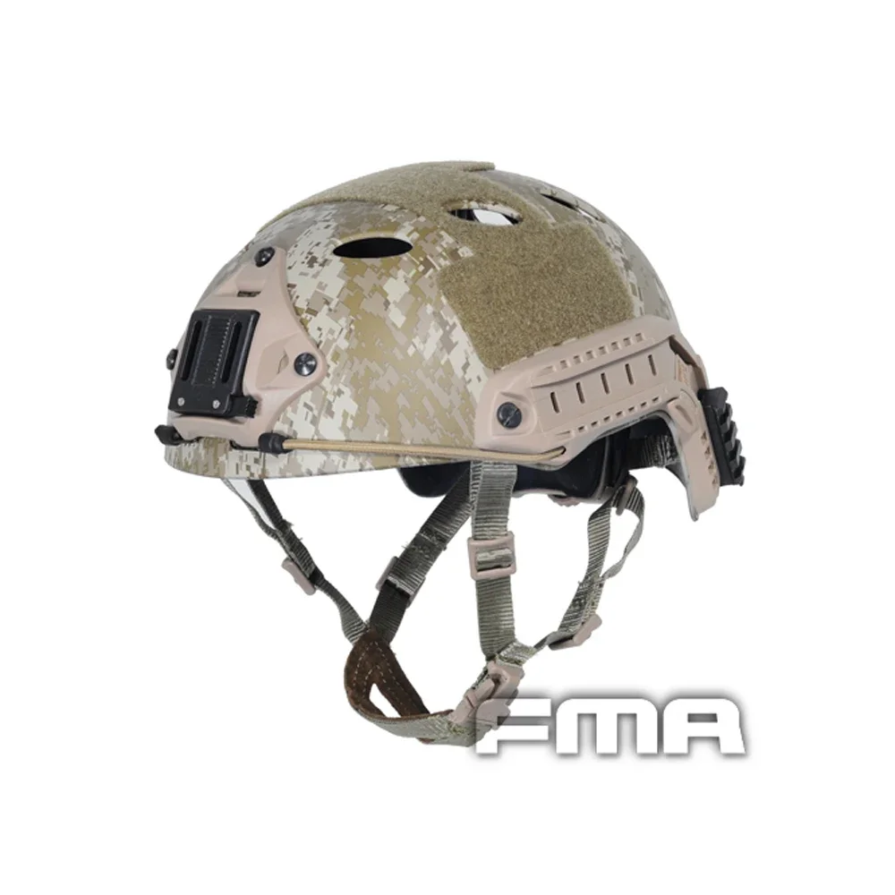 FMA-casco de ciclismo táctico Painball CS, protector rápido, tipo PJ, Digital, desierto - imagen 2