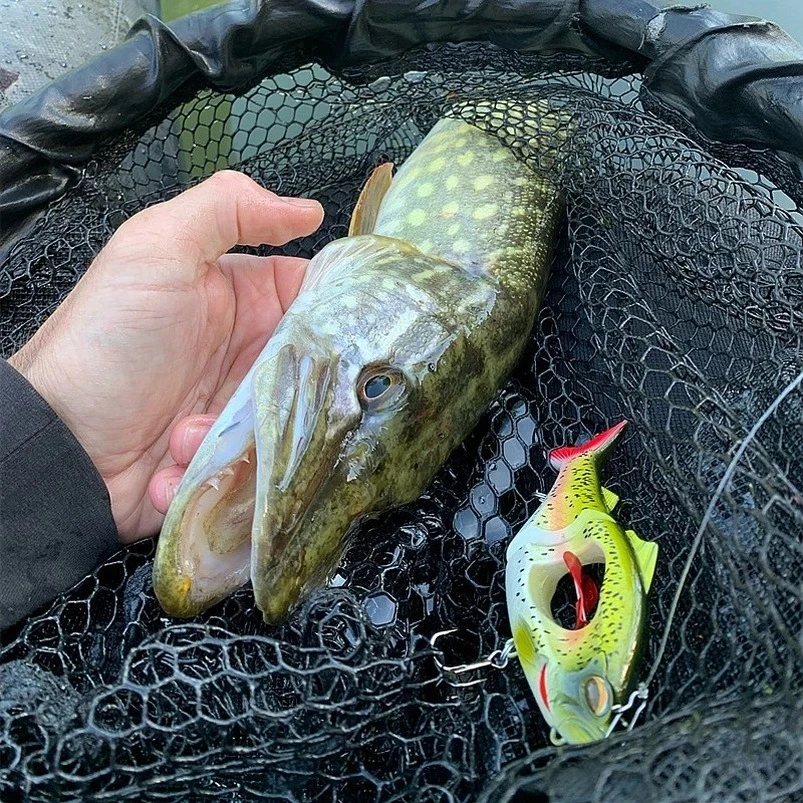 Señuelos de Pesca de 23G y 113Mm, cebos artificiales, hélice de hundimiento duro, Spinner de vibración, Wobbler, anzuelos Crankbait - imagen 2