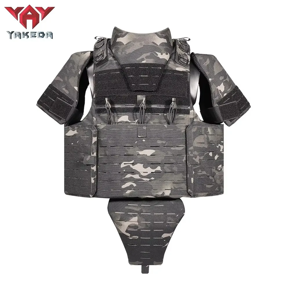 Chaleco táctico YAKEDA, chaleco totalmente protector resistente al desgaste, equipo de ropa de entrenamiento CS transpirable para acampar - imagen 2
