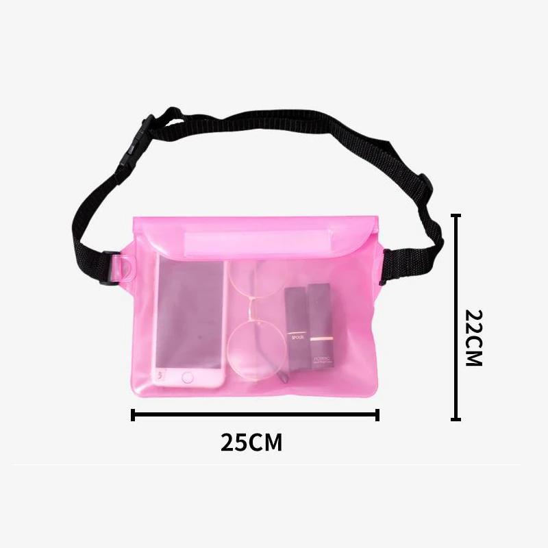 Bolsa de natación impermeable para esquí, deriva, buceo, hombro, riñonera, bolsas subacuáticas para teléfono móvil, funda para deportes de barco en la playa - imagen 5