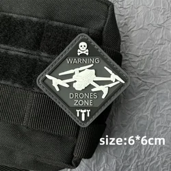 Parche táctico PVC 3D - insignia de moral Orc para mochila táctica