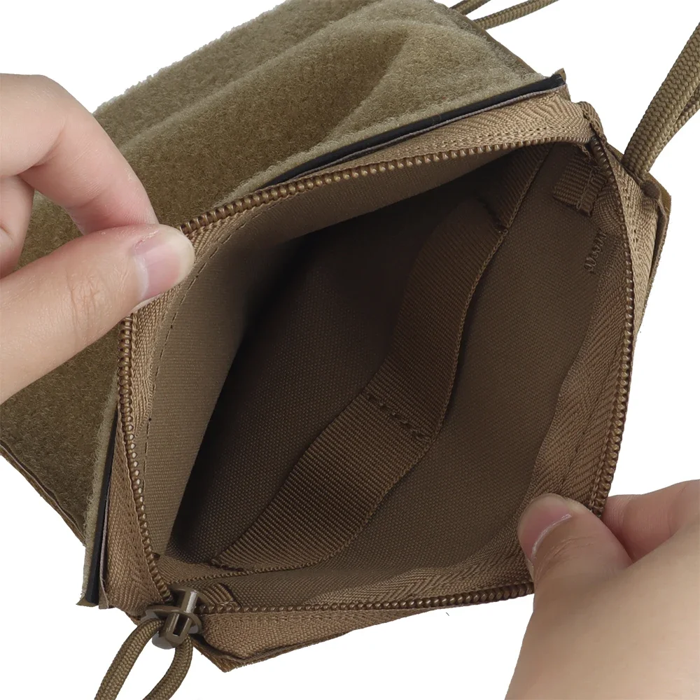 Soporte de placa de chaleco táctico, aparejo de pecho, cierre mágico, bolsillo interno, bolsa de almacenamiento de herramientas Micro MAG MK4 MKV de liberación rápida lateral - imagen 3