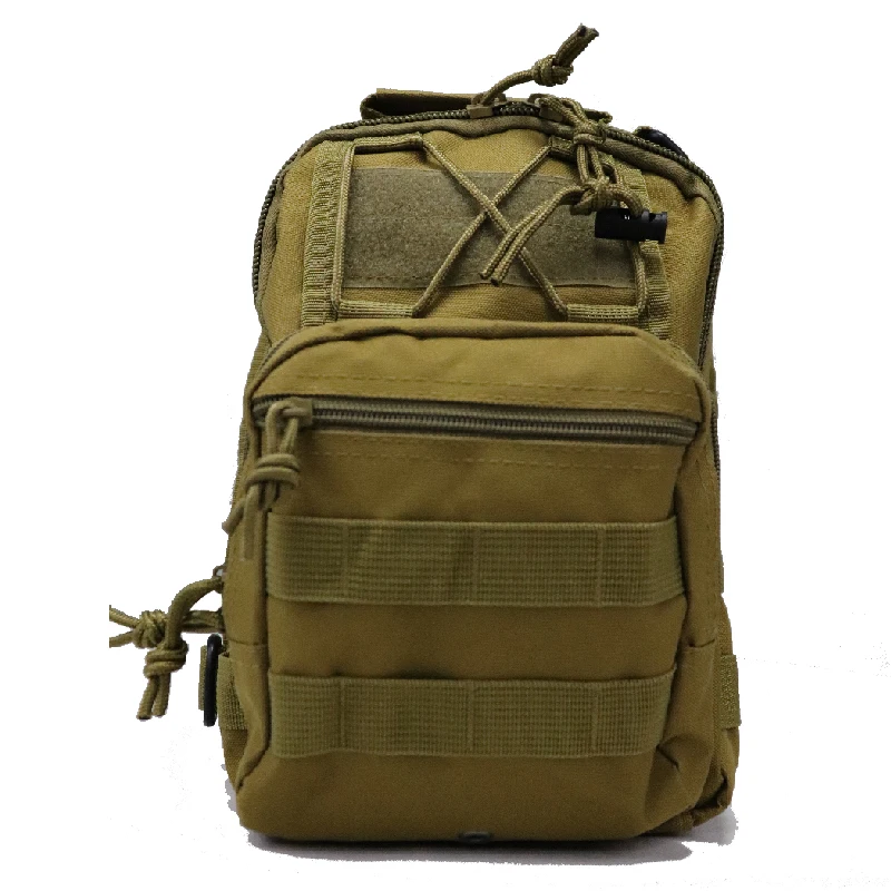 Bolsa táctica militar Molle, bolsa deportiva de viaje para senderismo, bolsa cruzada inclinada, bolsa deportiva Oxford para senderismo y acampada, mochila de un hombro - imagen 4